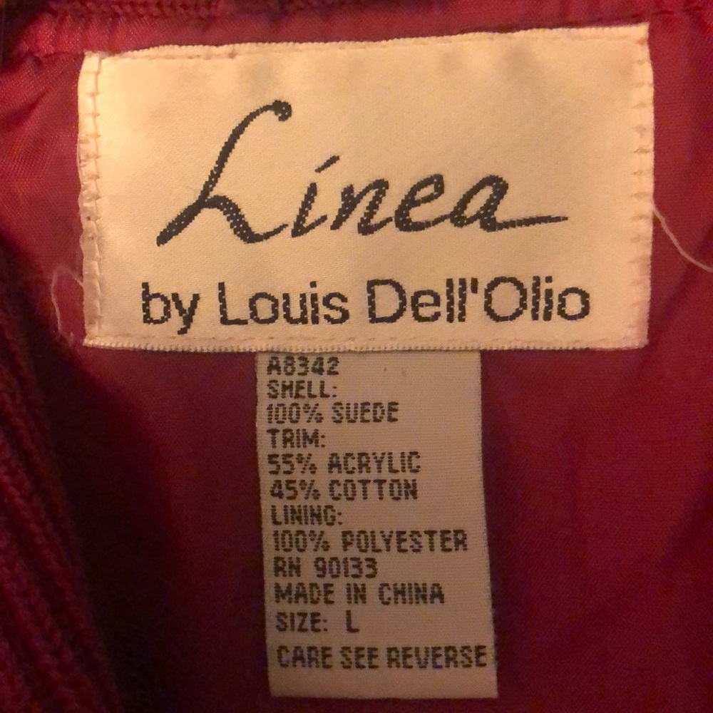 Linea by Louis dell’olio suede jacket - Picture 3 of 8